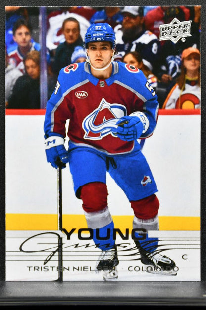 2025-26 Upper Deck Extended Series Young Guns Tristen Nielsen Avalanche RC 9980