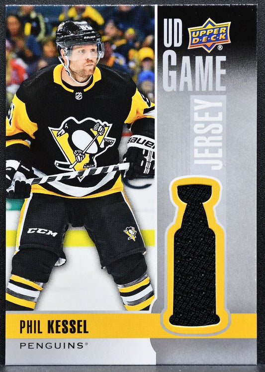 2019-20 Upper Deck Ice Jersey Relics Phil Kessel Arizona Coyotes Jersey 6526