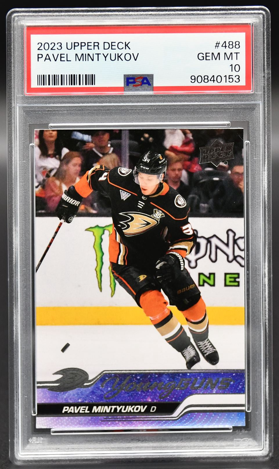 2023-24 UD Series 2 Pavel Mintyukov 488 PSA 10 RC