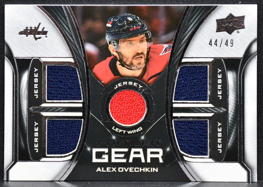 2022-23 UD Premier Alex Ovechkin PG-AO Washington Capitals 44/49 Jersey