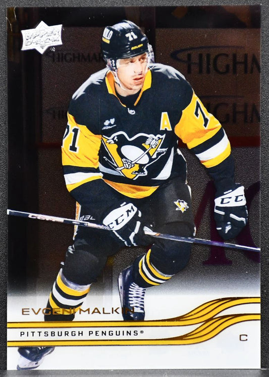 2025-26 Upper Deck Series 1 Clear Cut Evgeni Malkin 131 Pittsburgh Penguins 6729