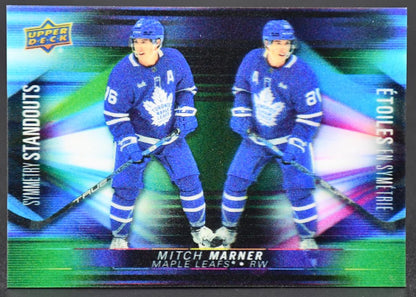 2023-24 UD Tim Hortons Mitch Marner 3D-4 Toronto Maple Leafs