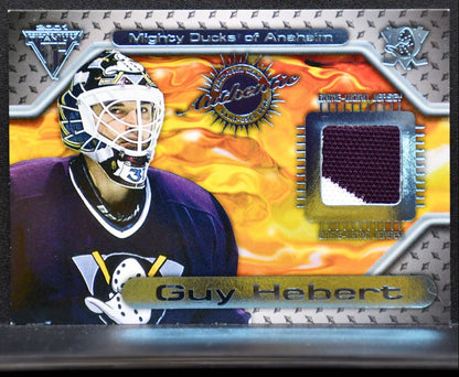 2000-01 Private Stock Titanium Jersey Guy Hebert Jersey 6965