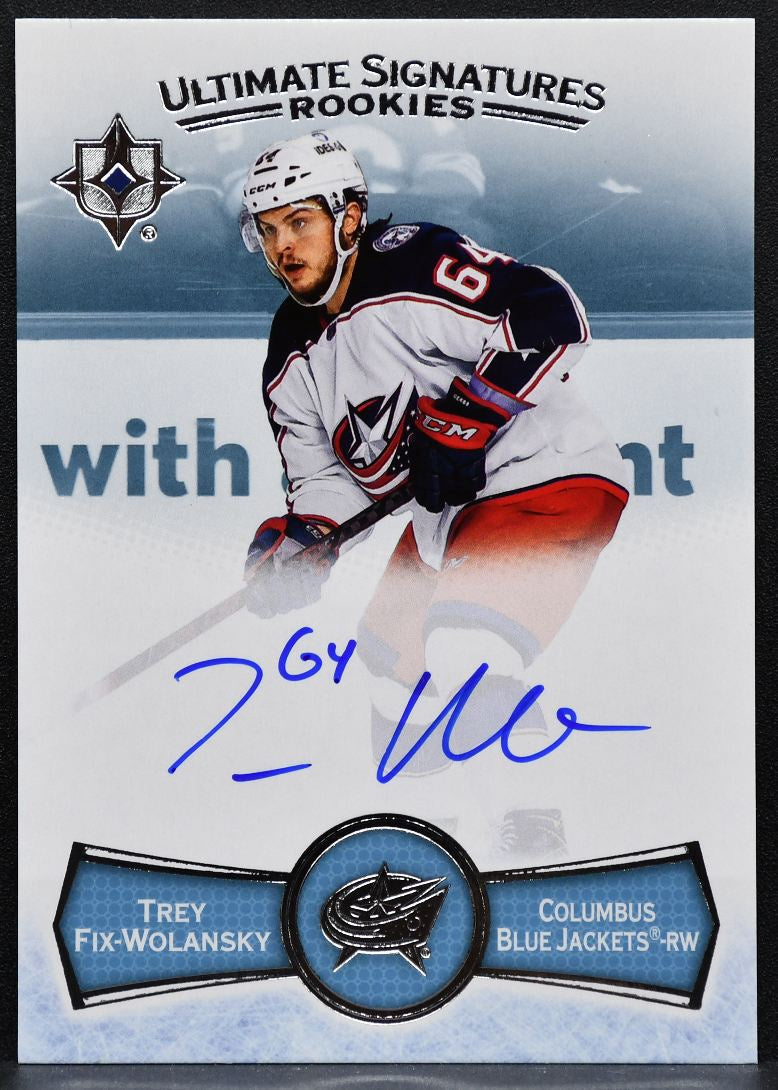 2022-23 UD Ultimate Collection Signatures Rookies Fix-Wolansky RC Auto 3321