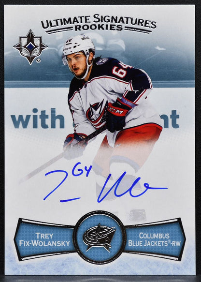 2022-23 UD Ultimate Collection Signatures Rookies Fix-Wolansky RC Auto 3321