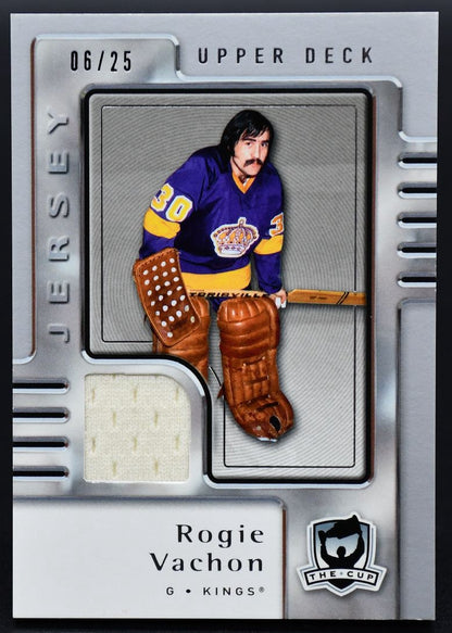 2006-07 UD The Cup Rogie Vachon CF-RV 06/25 Jersey