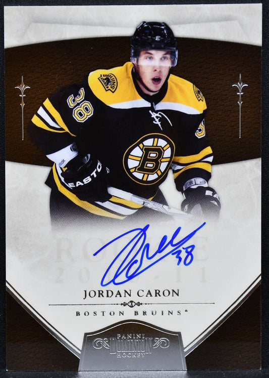 2011-12 Panini Dominion Rookie Auto Jordan Caron 156 RC Auto 176/199 4716