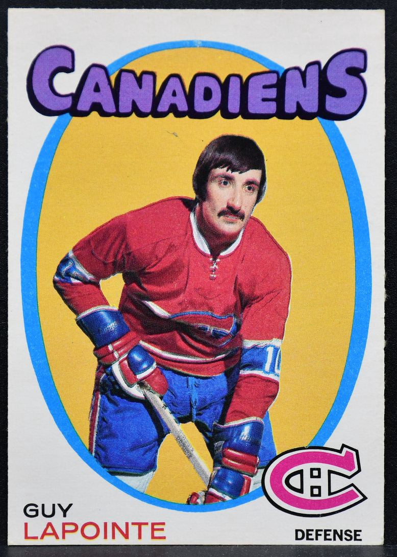 1971-72 O-Pee-Chee Guy Lapointe 145 Montreal Canadiens 3506