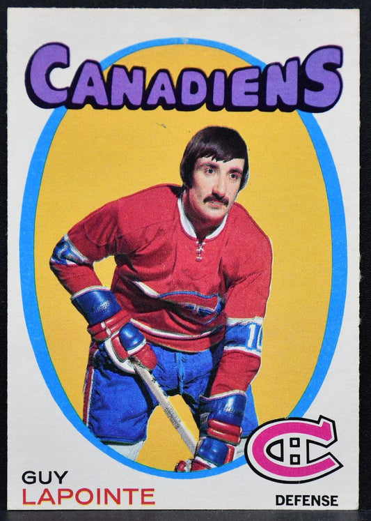 1971-72 O-Pee-Chee Guy Lapointe 145 Montreal Canadiens 3506