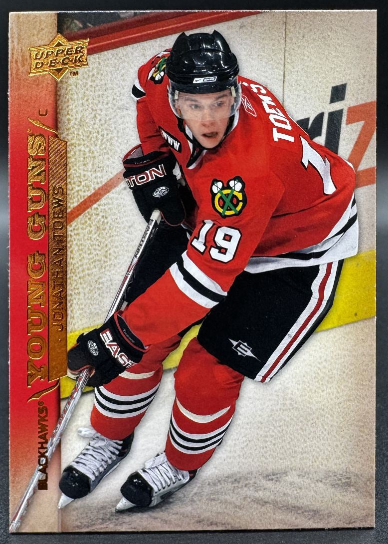 2007-08 UD Young Guns Young Guns Jonathan Toews 462 Chicago Blackhawks RC