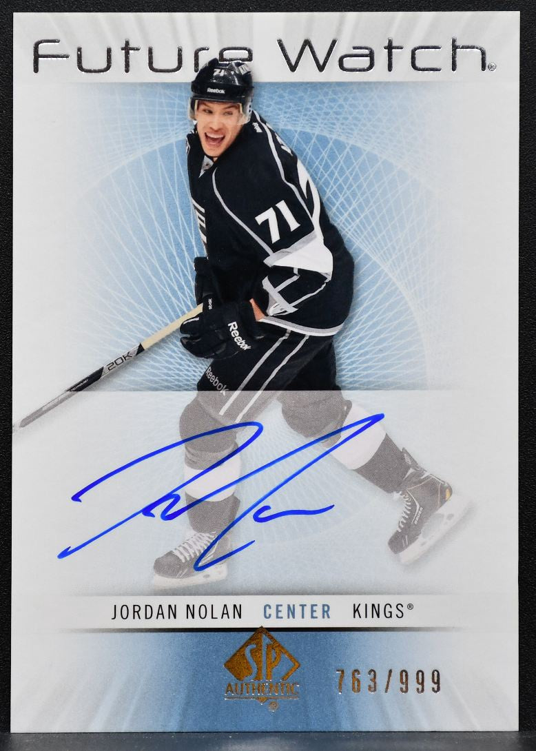 2012-13 SP Authentic Future Watch Auto Jordan Nolan Kings RC Auto 763/999 8191