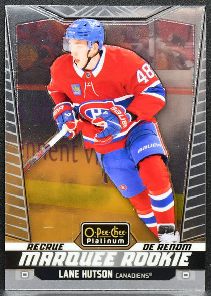 2024-25 O-Pee-Chee Platinum Marquee Rookie Lane Hutson 234 Canadiens RC 7099