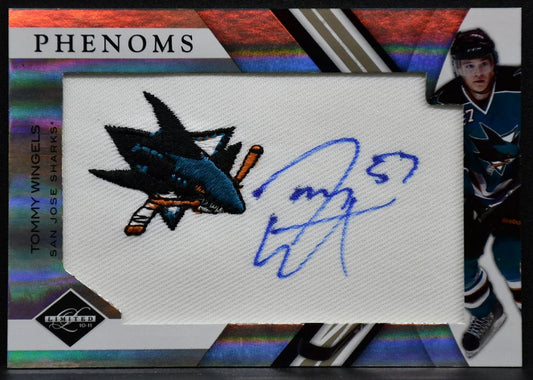 2010-11 Panini Limited Phenoms Tommy Wingels 193 RC Auto 108/299 Patch 4037
