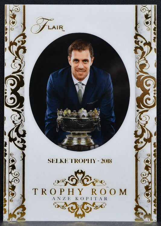 2025-26 Flair Trophy Room Anze Kopitar TR-8 Los Angeles Kings 9270