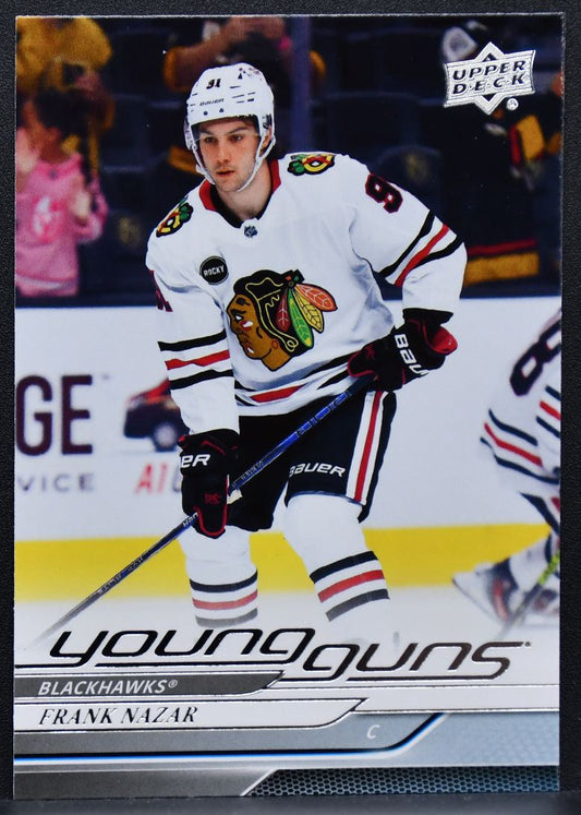 2024-25 Upper Deck Series 1 Young Guns Frank Nazar 227 Chicago Blackhawks RC 7994