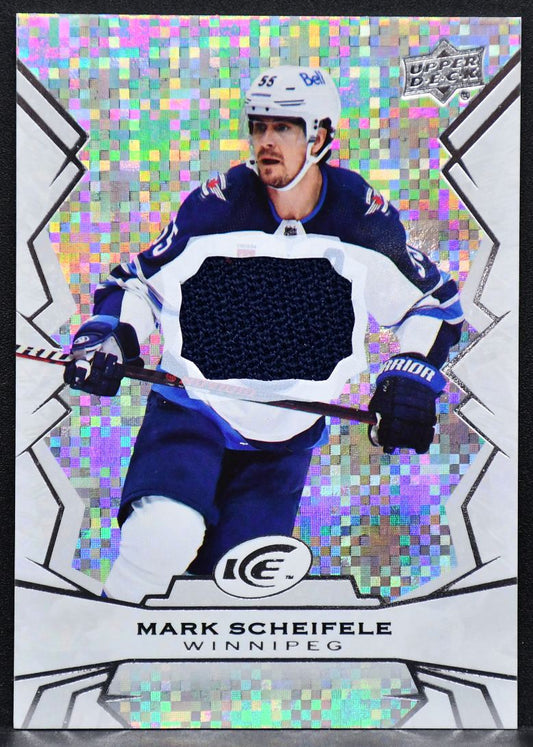 2022-23 UD Ice Jersey Mark Scheifele 30 Winnipeg Jets Jersey