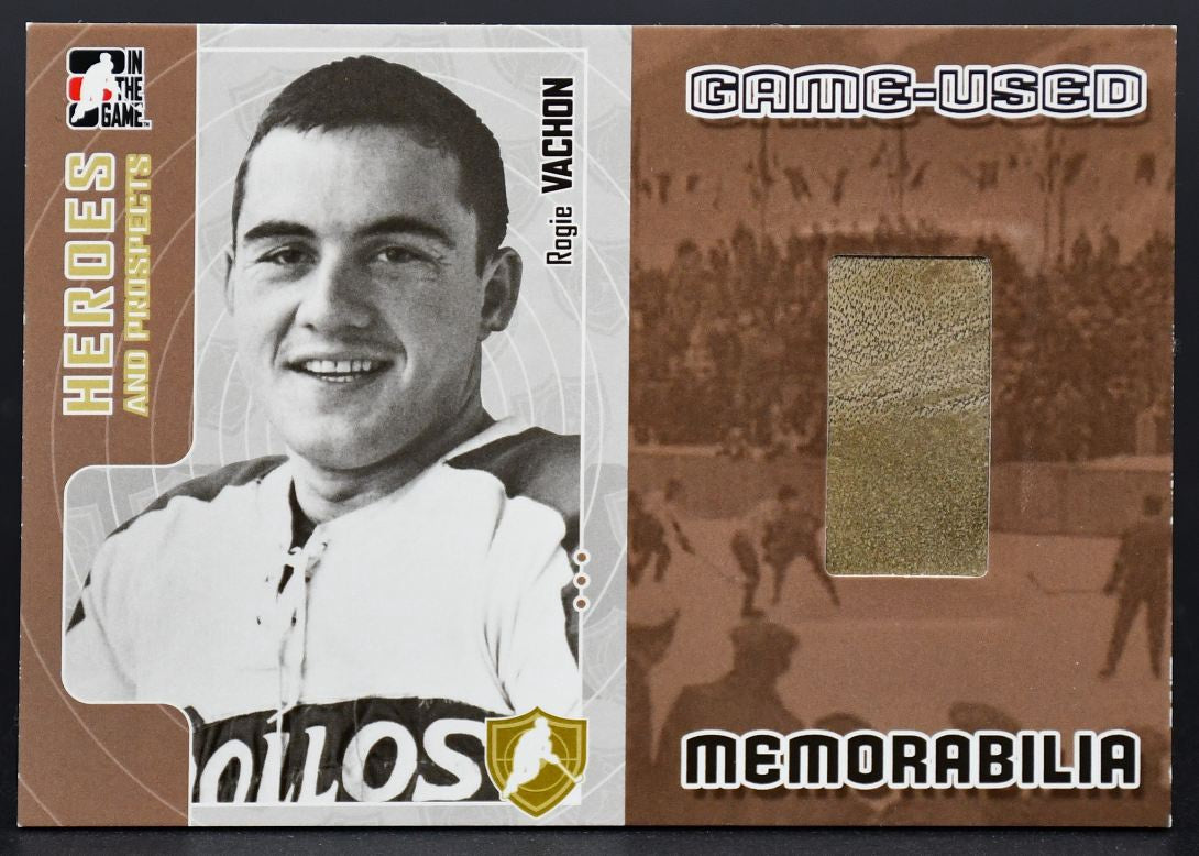 2005-06 ITG Heroes and Prospects Series 2 Hero Memorabilia Vachon HM-55 Glove