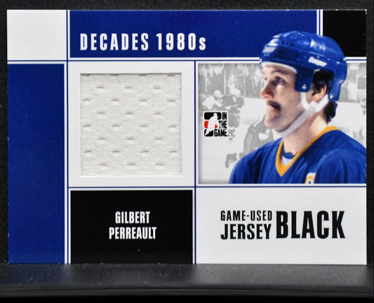 2011-12 In The Game Decades 1980s Series Jersey Black Perreault Jersey 9226