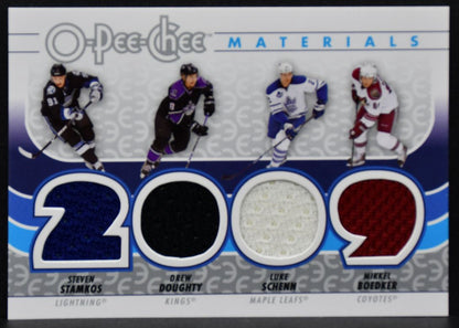 2009-10 OPC Materials Doughty/Schenn/Boedker/Stamkos RC Jersey 8395