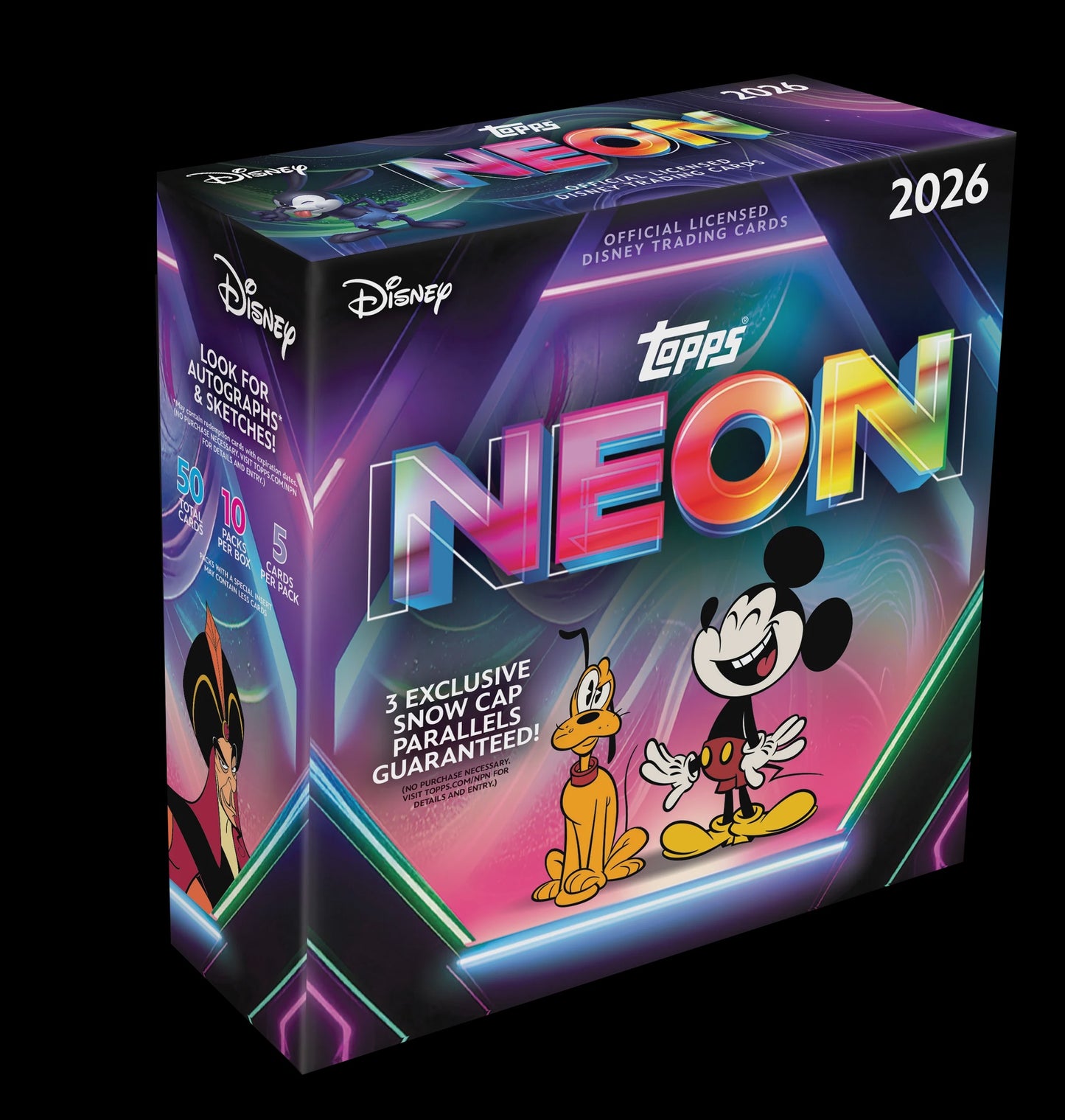 Topps Disney Neon 2026 Mega Box