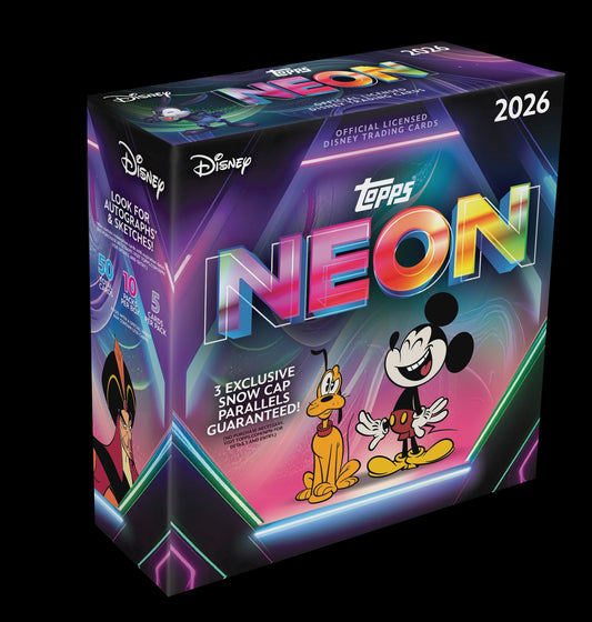 Topps Disney Neon 2026 Mega Box
