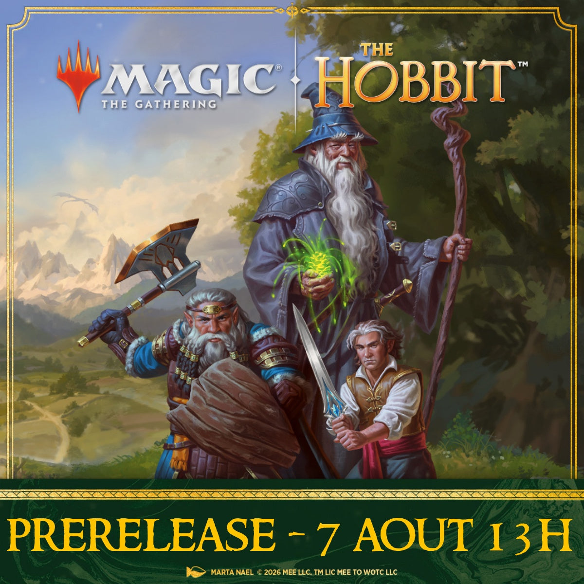 MTG The Hobbit Prerelease - Vendredi 07 août 13h