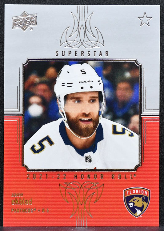 2021-22 Upper Deck Series 2 Honor Roll Aaron Ekblad HR-86 Florida Panthers 9911