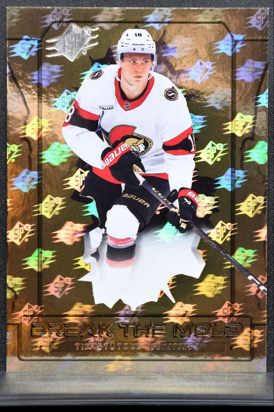 2025-26 SPx Break The Mold Tim Stutzle BM-4 Ottawa Senators 3925