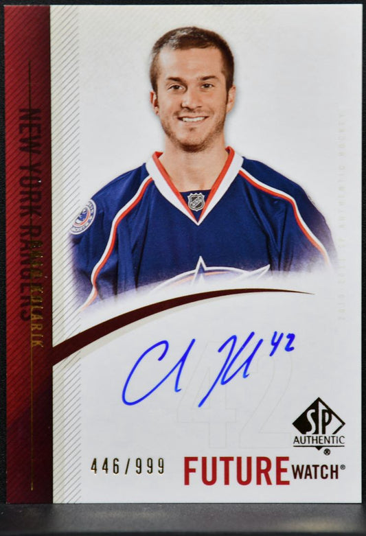 2010-11 SP Authentic Future Watch Auto Chad Kolarik 290 RC Auto /999 6089