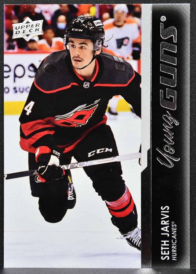 2021-22 UD Extended Series Young Guns Seth Jarvis 745 Carolina Hurricanes RC 5067