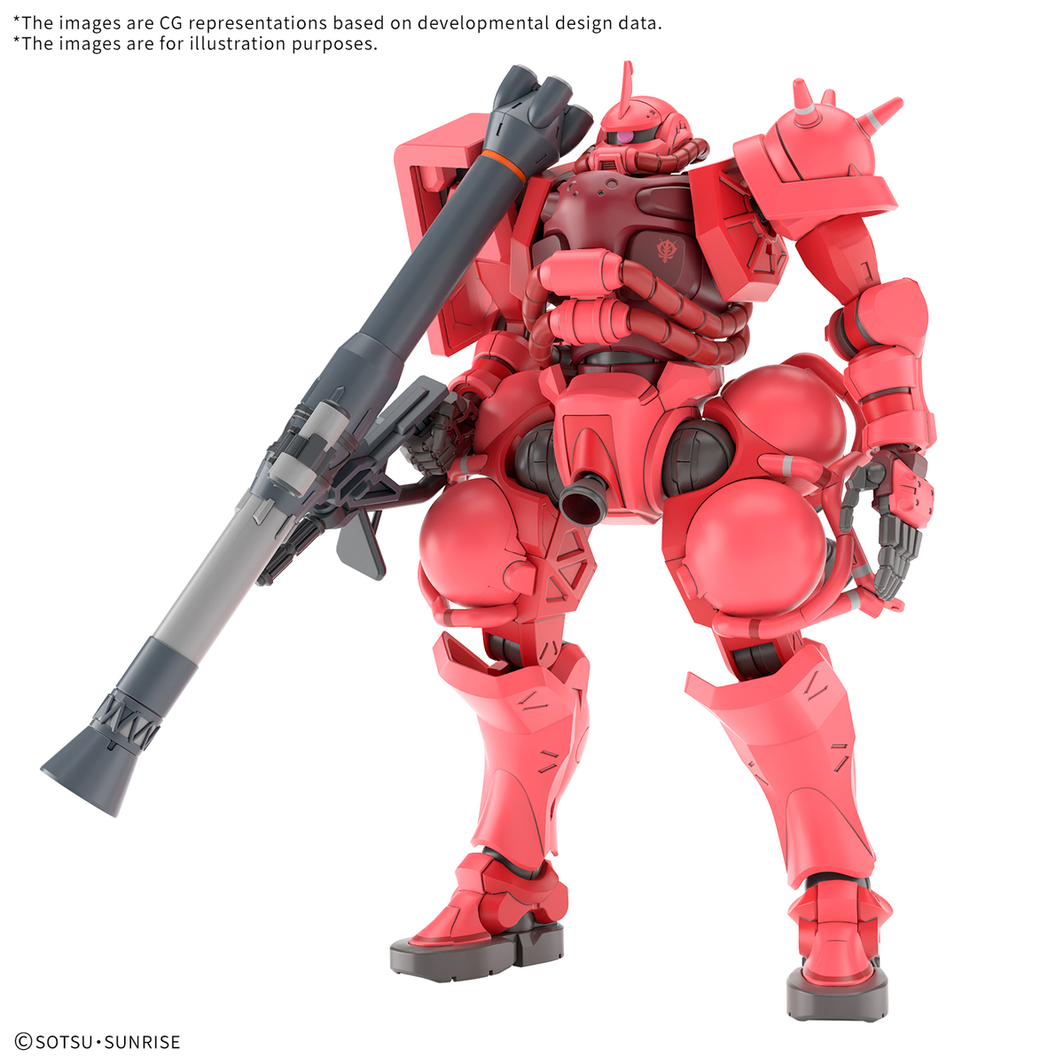Bandai HG 1/144 CHAR'S ZAKU(GQ)