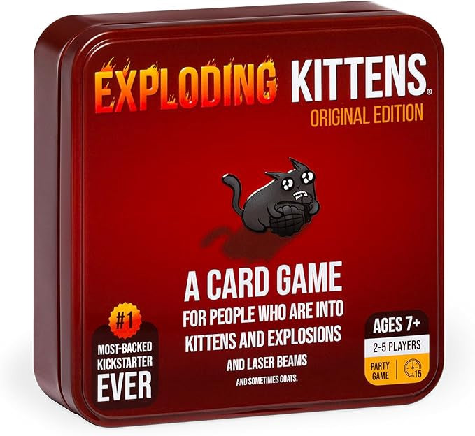 Exploding Kittens Original Edition Tin