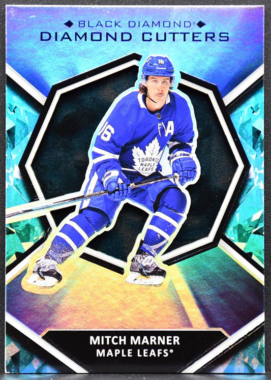 2021-22 Upper Deck Black Diamond Cutters Mitch Marner DC-MM Toronto Maple Leafs 7870