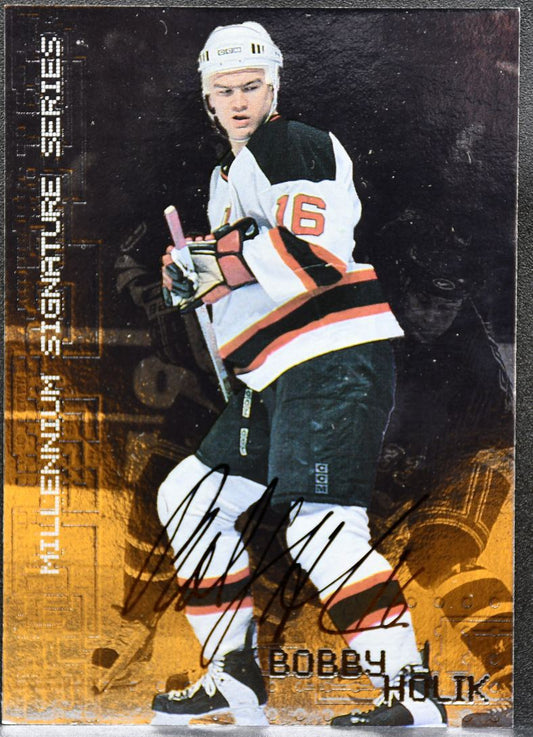1999-100 In The Game Millennium Signature Series Auto Holik Devils Auto 1530