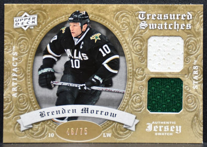 2008-09 Upper Deck Artifacts Brenden Morrow Dallas Stars 48/75 Jersey 5382