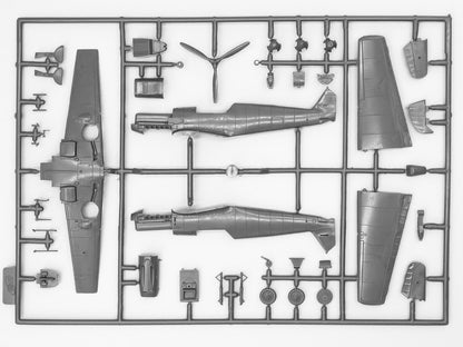 ICM 1/72 Messerschmitt Bf 109E-7/B, WWII German Fighter-Bomber