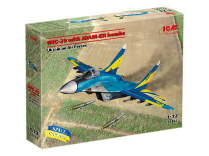ICM 1/72 MiG-29 of Ukrainian Air Forces with JDAM-ER bombs