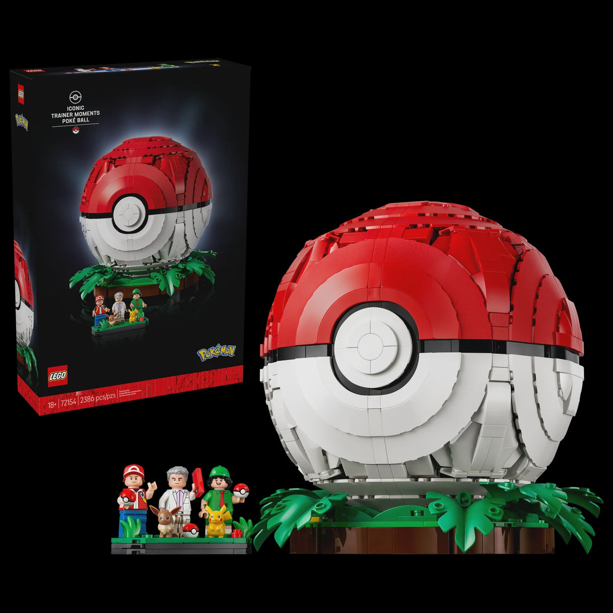 LEGO® Iconic Trainer Moments Poké Ball (72154)