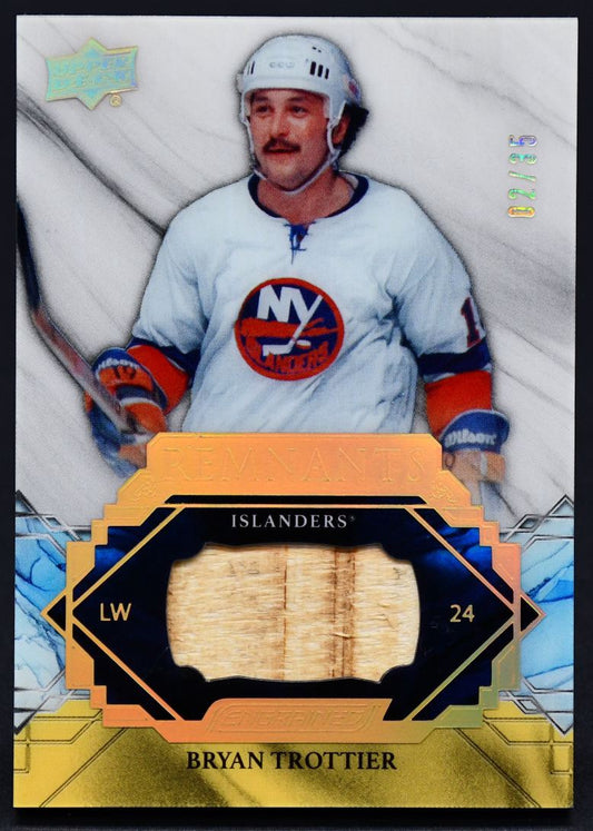 2019-20 UD Engrained Remnants Bryan Trottier R-BT Stick