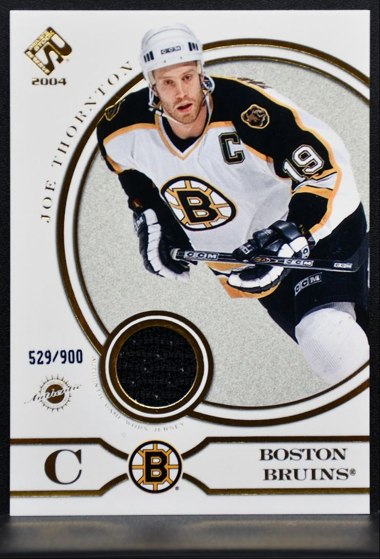 2004-05 Pacific Private Stock Jersey Joe Thornton /900 Jersey 1756