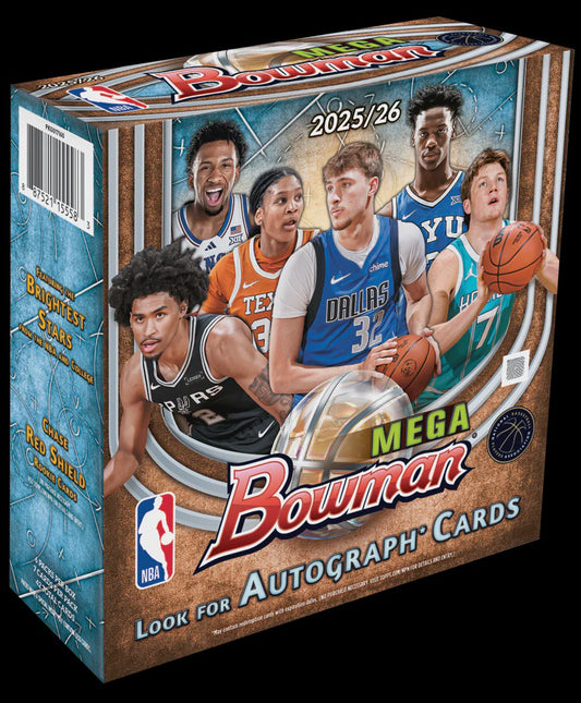 Topps Bowman Basketball 2026 Mega Box