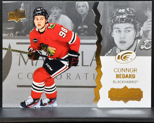 2023-24 Upper Deck Ice Rookie Connor Bedard 251 Chicago Blackhawks RC 9674
