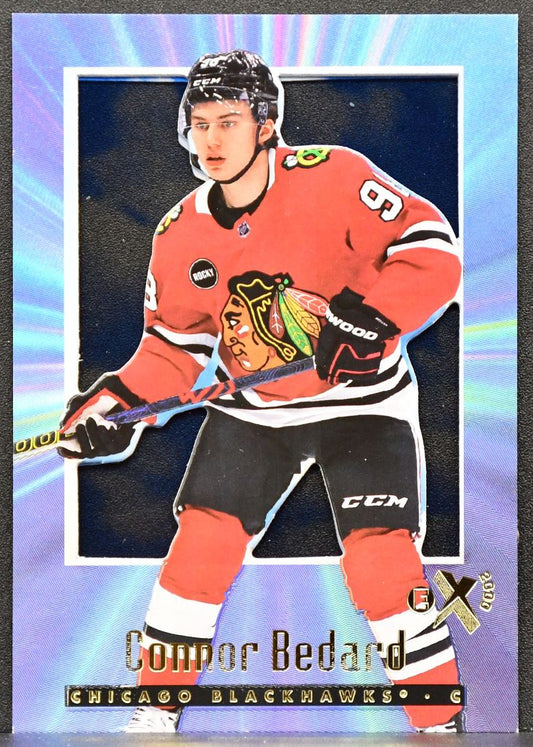 2023-24 SkyBox E-X 2000 Connor Bedard 109 Chicago Blackhawks RC 7795