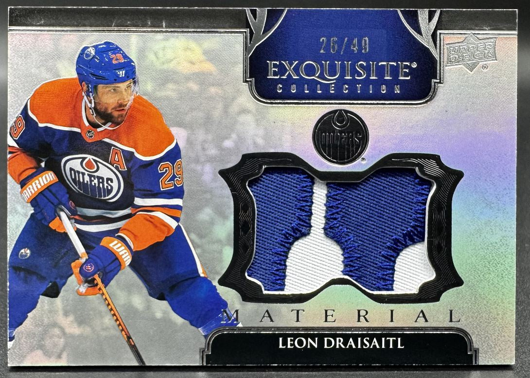 2022-23 Exquisite Collection Material Leon Draisaitl Leon Draisaitl /49 Patch