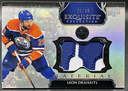 2022-23 Exquisite Collection Material Leon Draisaitl Leon Draisaitl /49 Patch