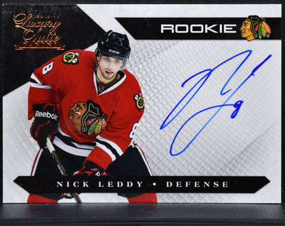 2010-11 Panini Luxury Suite Rookie Auto Nick Leddy 153 RC Auto /499 6645