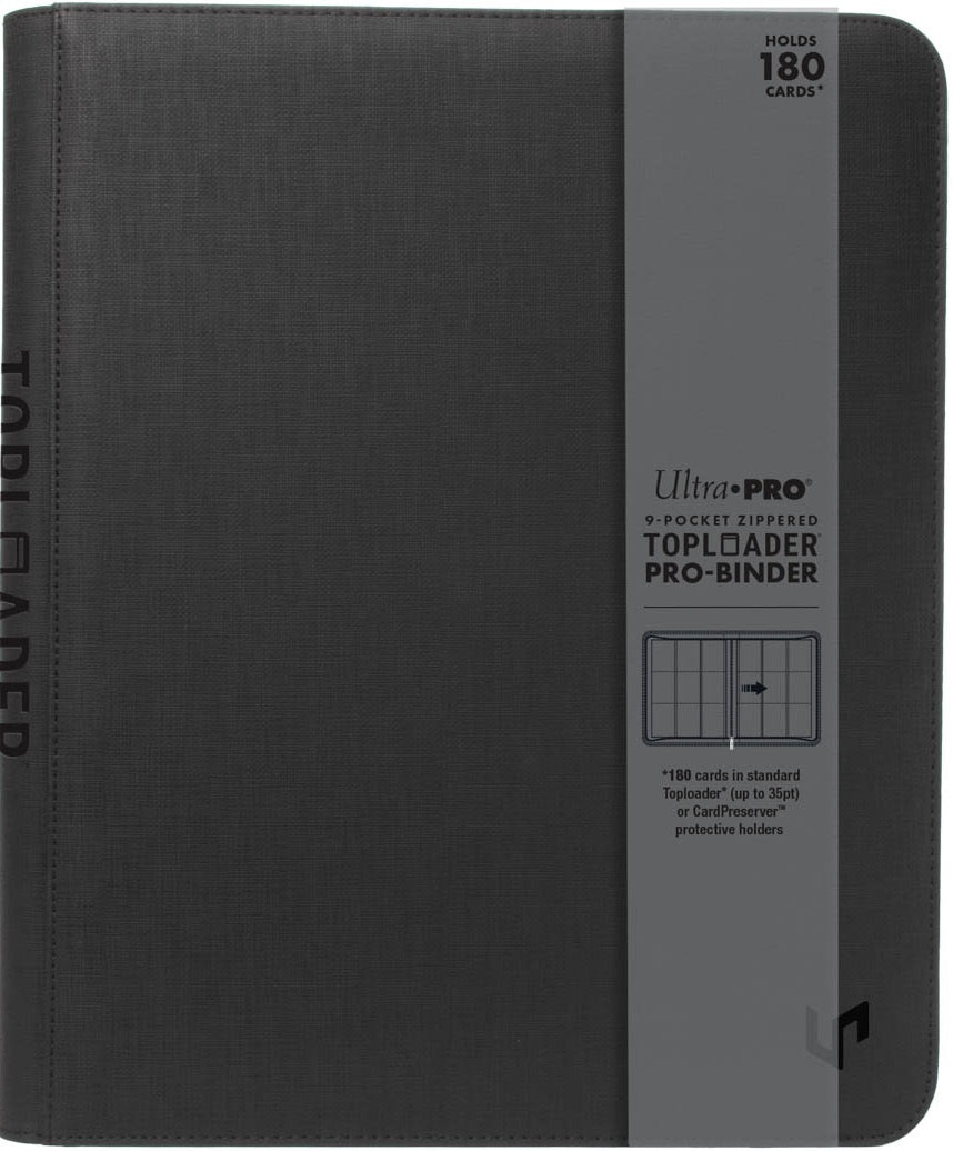 Ultra-Pro Zip Binder Pro Toploader Premium 9 Pockets