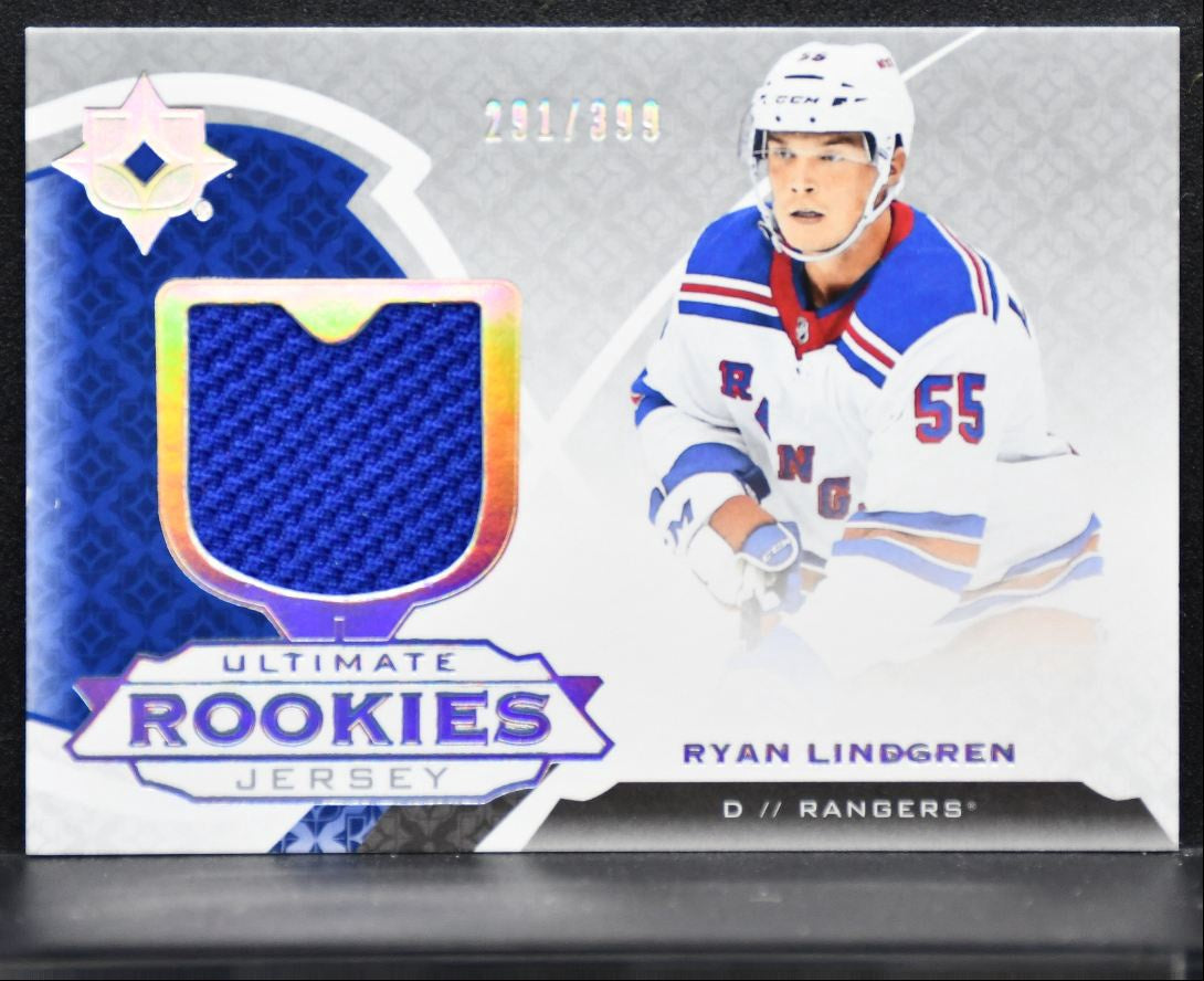 2019-20 UD Ultimate Collection Rookies Jersey Lindgren RC 291/399 Jersey 3438