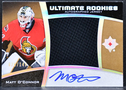 2015-16 Ultimate Spectrum Silver Auto O'Connor RC Auto 026/149 Jersey 5979
