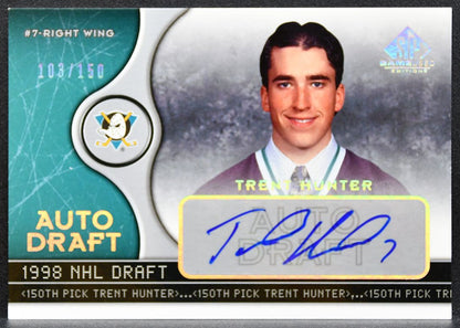 2005-06 SP Game Used Auto Draft Hunter AD-TH Ducks RC Auto 103/150 1185